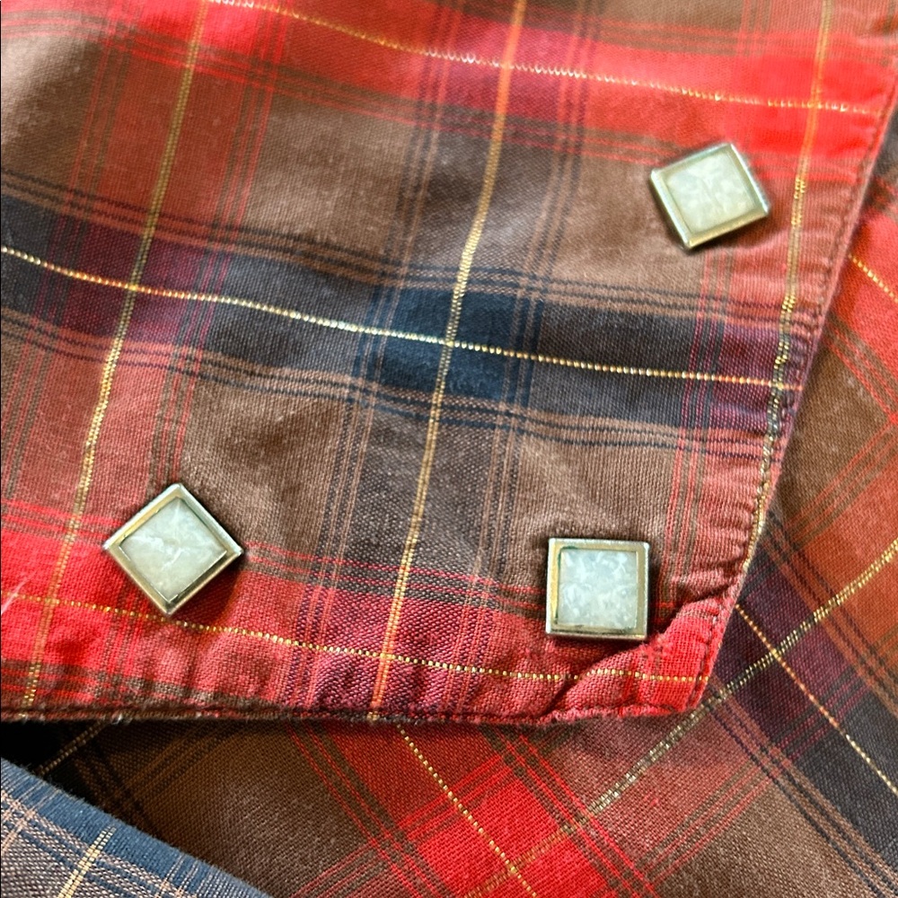 Vintage H Bar C Ranchwear checkered shirt - Picture 8 of 10